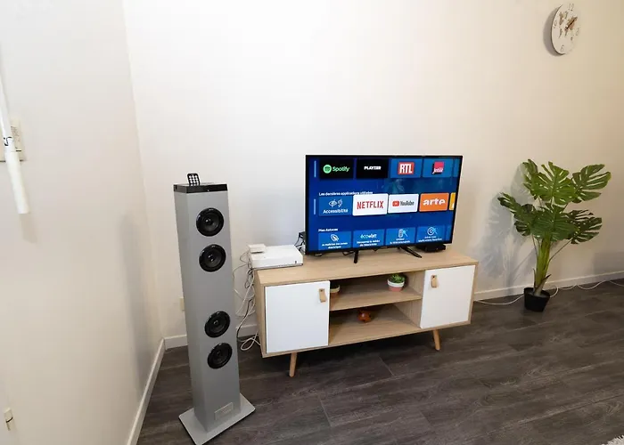 T3-Rare-2 Chambres-Parking Gratuit-2 Terrasses-Netflix-Proche Paris-La Defense